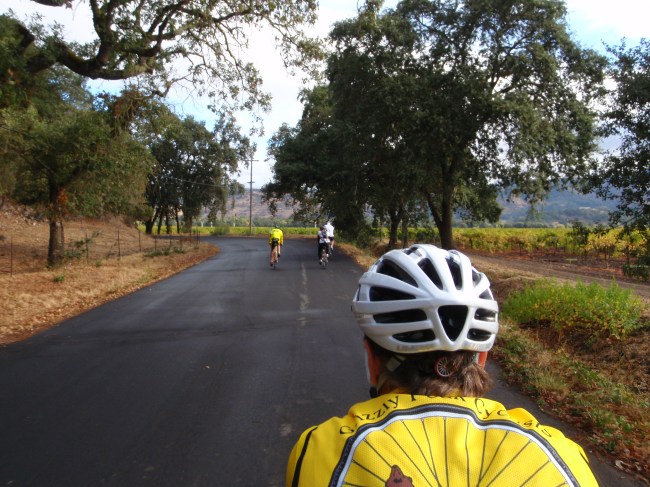 View from the stoker seat
